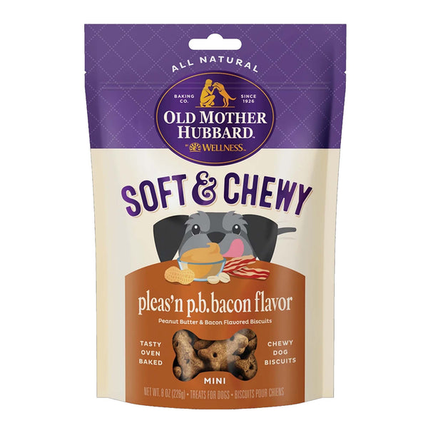 Old Mother Hubbard Soft & Chewy Pleas'n P.B. Bacon Flavour Dog Treat