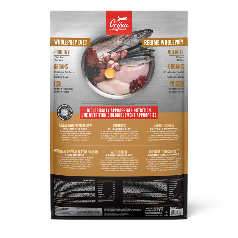 Orijen Grain Free Puppy Food 🍁
