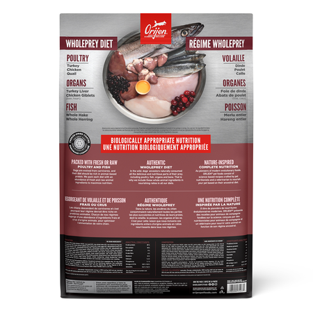 Orijen Small Breed Grain Free Dog Food 🍁
