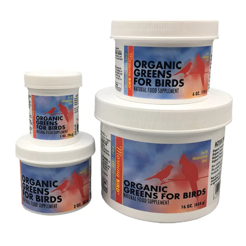 Organic Greens For Birds