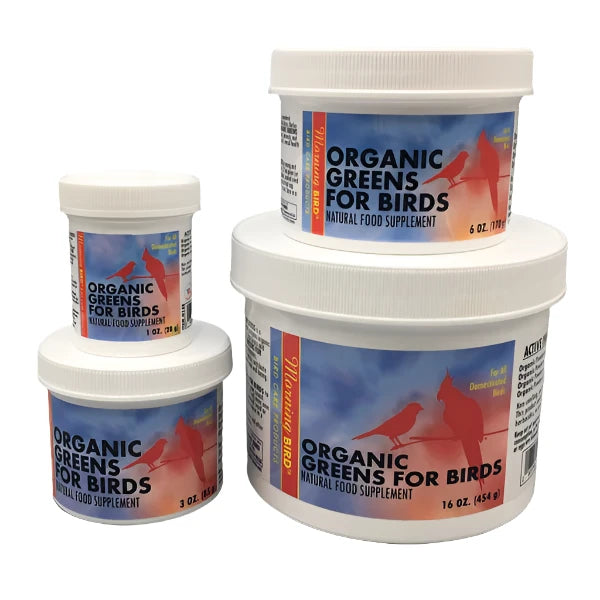 Organic Greens For Birds
