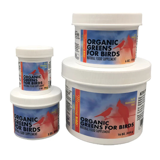 Organic Greens For Birds