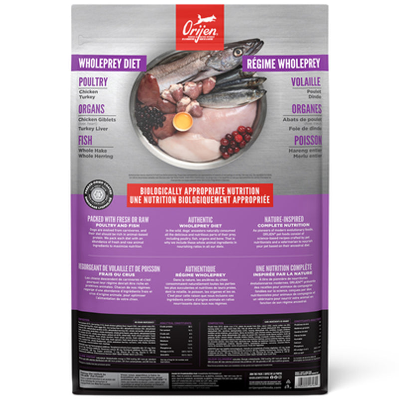 Orijen Large Breed Grain Free Puppy Food 🍁
