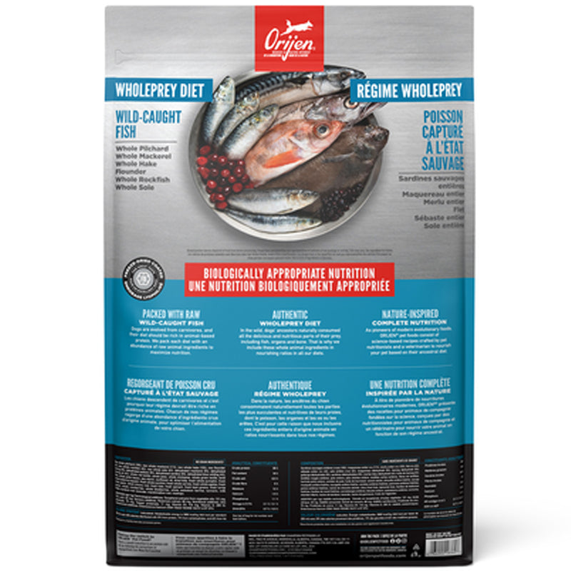 Orijen Six Fish Grain Free Dog Food 🍁
