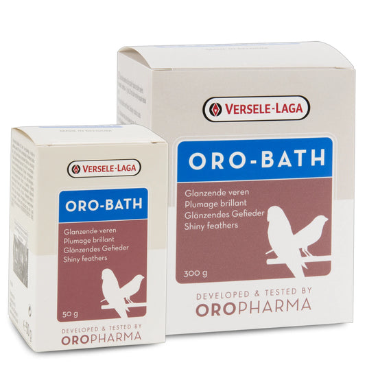 Oropharma ORO-BATH Salts for Glossy Plumage - Good for ALL Birds