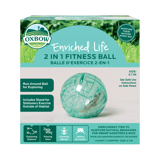Oxbow Enriched Life 2 in 1 Fitness Ball