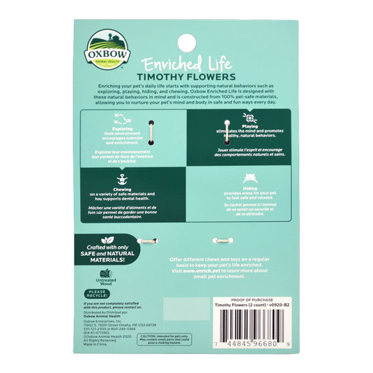 Oxbow Enriched Life Timothy Flowers