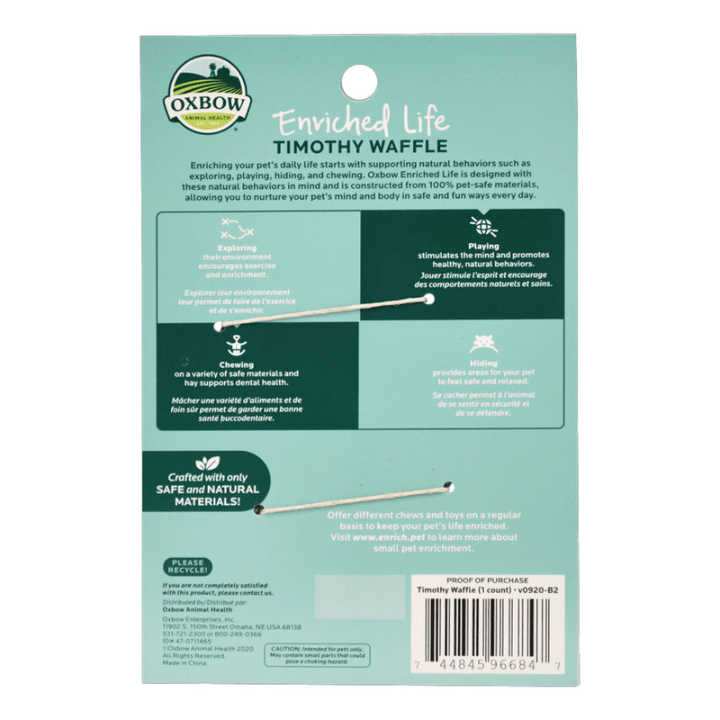 Load image into Gallery viewer, Oxbow Enriched Life Timothy Waffle
