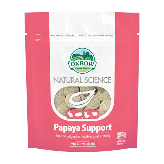 Oxbow Natural Science Papaya Support - 60 ct