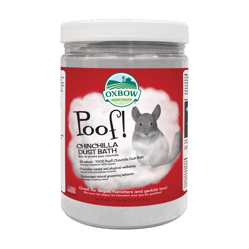 Load image into Gallery viewer, Oxbow Poof! Chinchilla Dust Bath Blue - 2.5 lb
