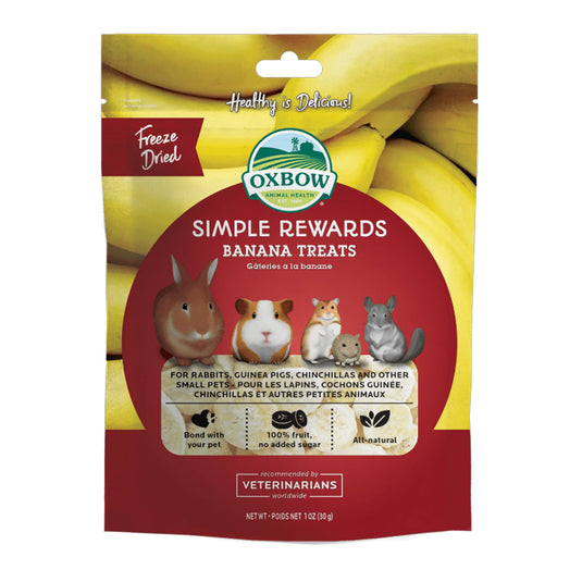 Oxbow Simple Rewards Banana Treat 1 oz
