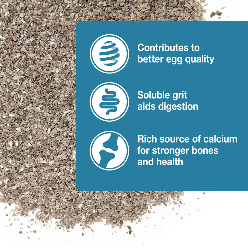 HARI Oyster Shells Finely Crushed Soluble Grit - B2460
