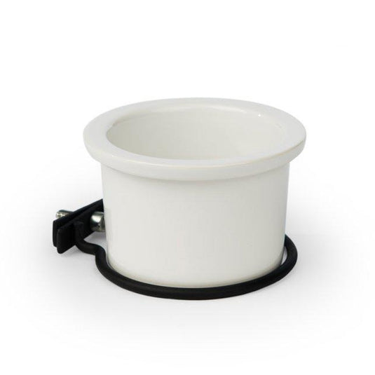 Ceramic Food / Water Bowl with Hanger