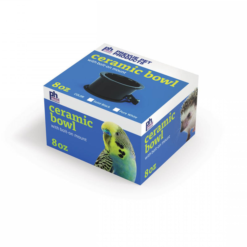 Ceramic Food / Water Bowl with Hanger
