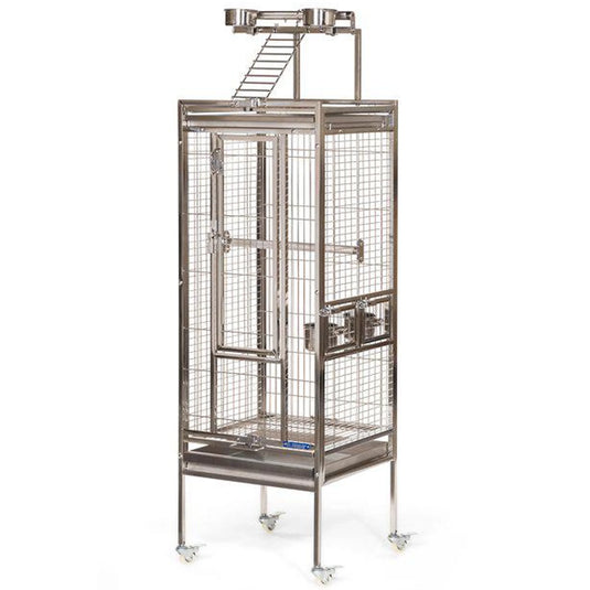 Prevue Hendryx Stainless Steel Small Parrot Cage - 18