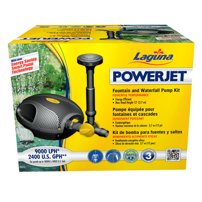 PowerJet 2400 Fountain/Waterfall Pump Kit - 4800 U.S. Gal (18000 L)