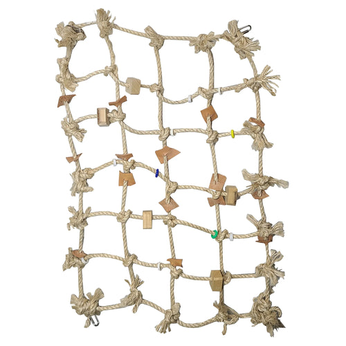 Parrot Lumber Small Parrot Sisal Climber Net - 077