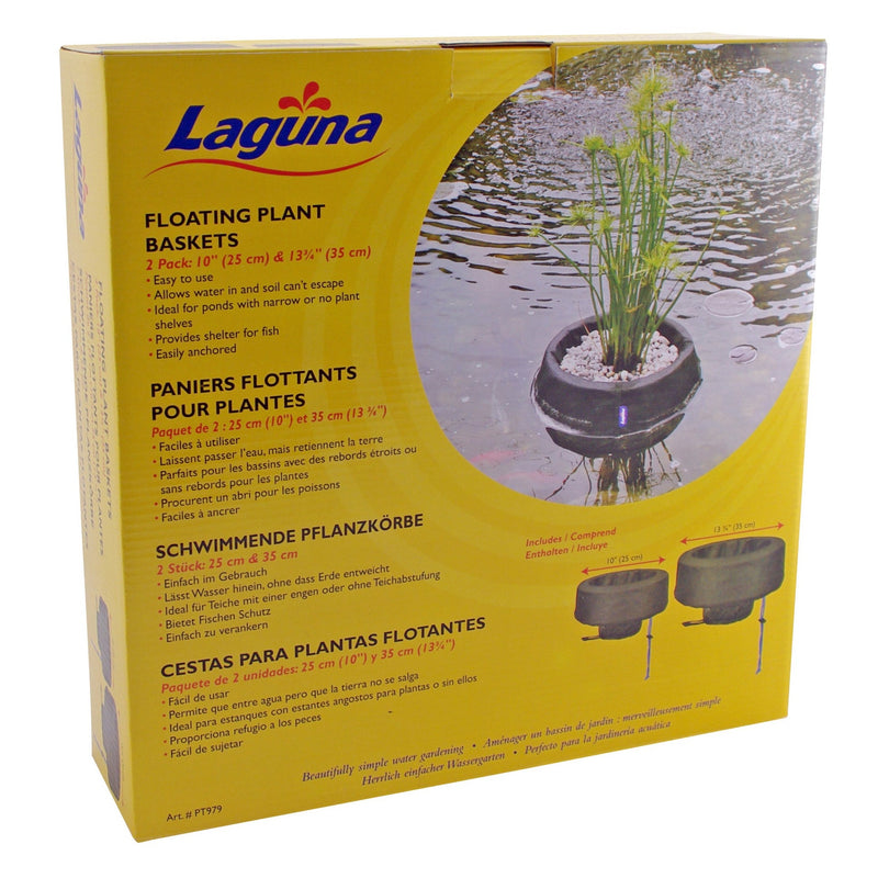 Floating Aquatic Planting Basket Kit - Includes 2 Planters