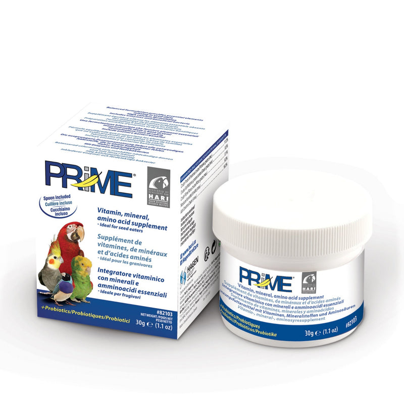 Prime Vitamin Mineral Amino Acid Supplement - Probiotic for All Birds 🍁
