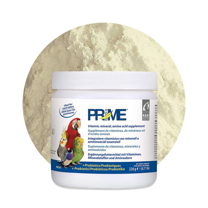 Prime Vitamin Mineral Amino Acid Supplement - Probiotic for All Birds 🍁
