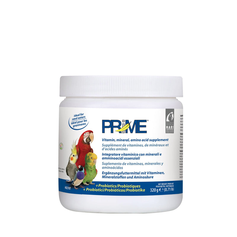 Prime Vitamin Mineral Amino Acid Supplement - Probiotic for All Birds 🍁
