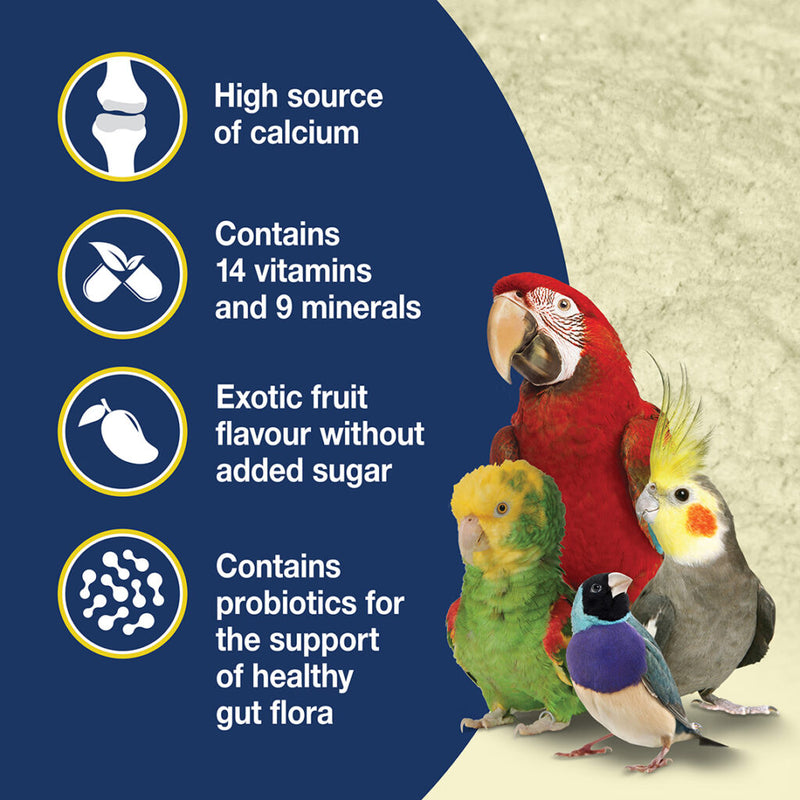 Prime Vitamin Mineral Amino Acid Supplement - Probiotic for All Birds 🍁
