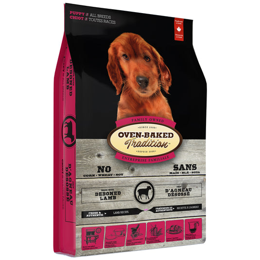 Oven Baked Tradition All Breed Puppy Food - Lamb 23 lb 🍁