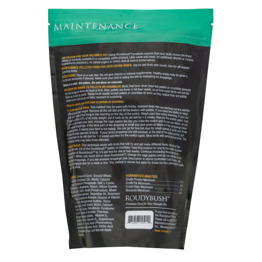 Roudybush Daily Maintenance Bird Food Crumble Pellets