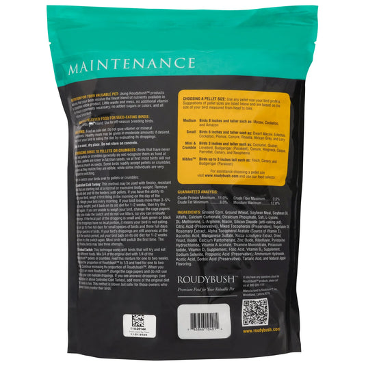 Roudybush Daily Maintenance Bird Food Mini Pellets