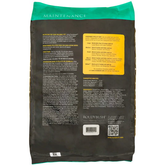 Roudybush Daily Maintenance Bird Food Mini Pellets
