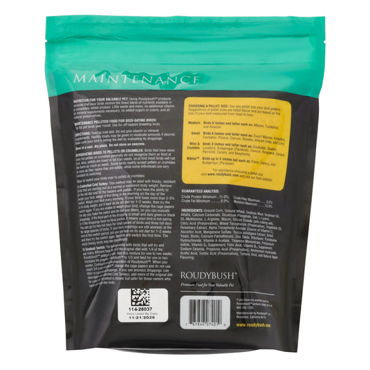 Roudybush Daily Maintenance Bird Food Mini Pellets