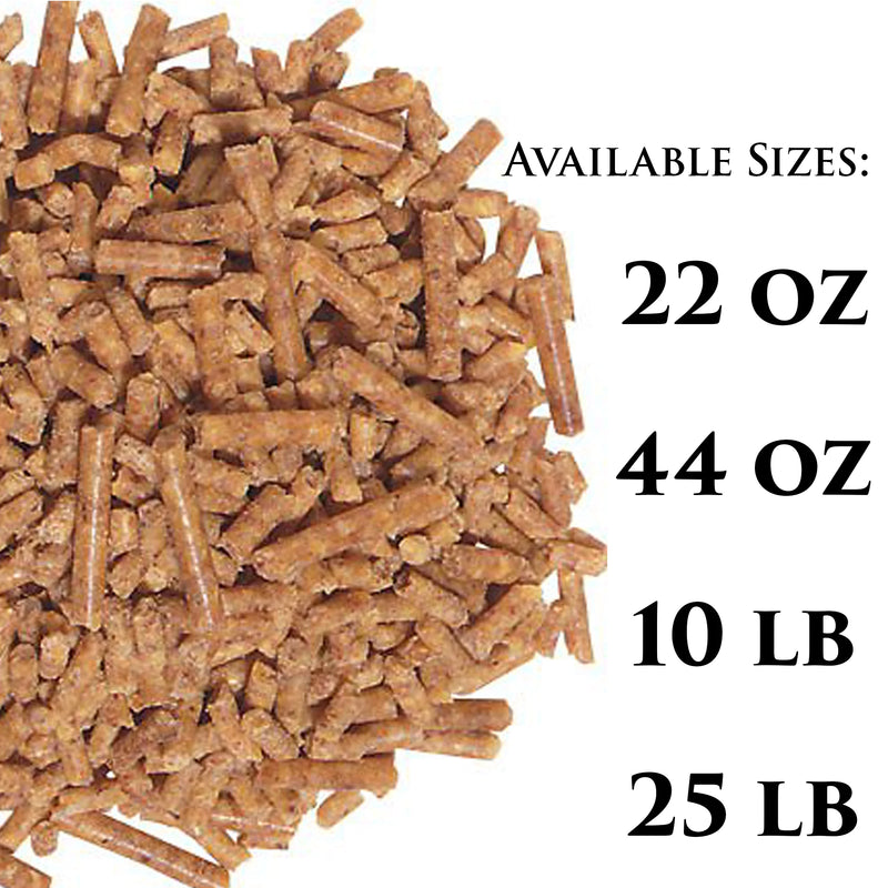 Load image into Gallery viewer, Roudybush Mini Bird Pellets available sizes at Exotic Wings - 22oz, 44oz, 10lb, 25lb
