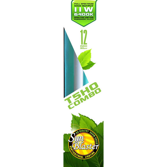 SunBlaster T5HO (High Output) Combos 6400k Fixture with NanoTech Reflector