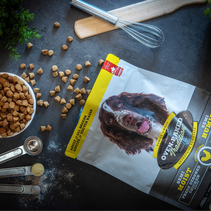 Oven Baked Tradition Semi-Moist All Breed Adult Dog Food - Chicken 🍁
