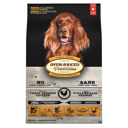 Oven Baked Tradition Weight Management Senior Dog Food - Chicken 🍁