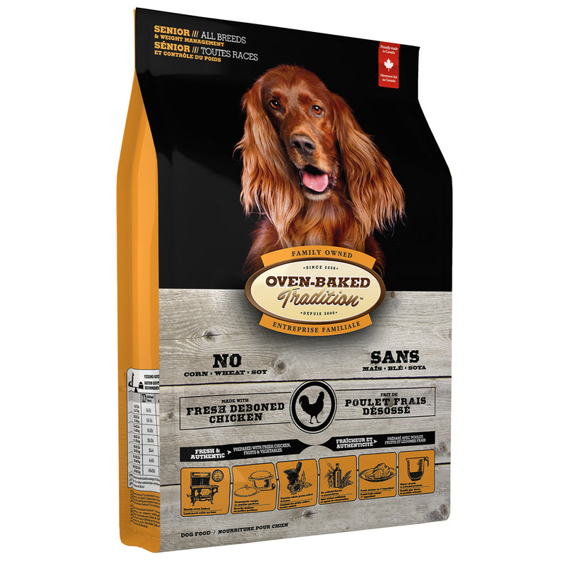 Oven Baked Tradition Weight Management Senior Dog Food - Chicken 🍁
