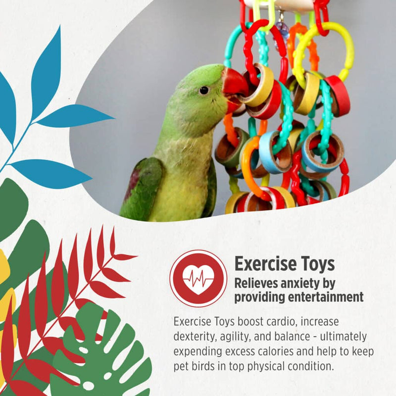 HARI Smart Play Enrichment Parrot Toy Monkey King - 81005
