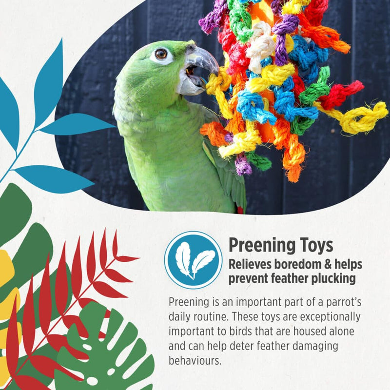 HARI Smart Play Enrichment Parrot Toy Pinata Garland - 81018
