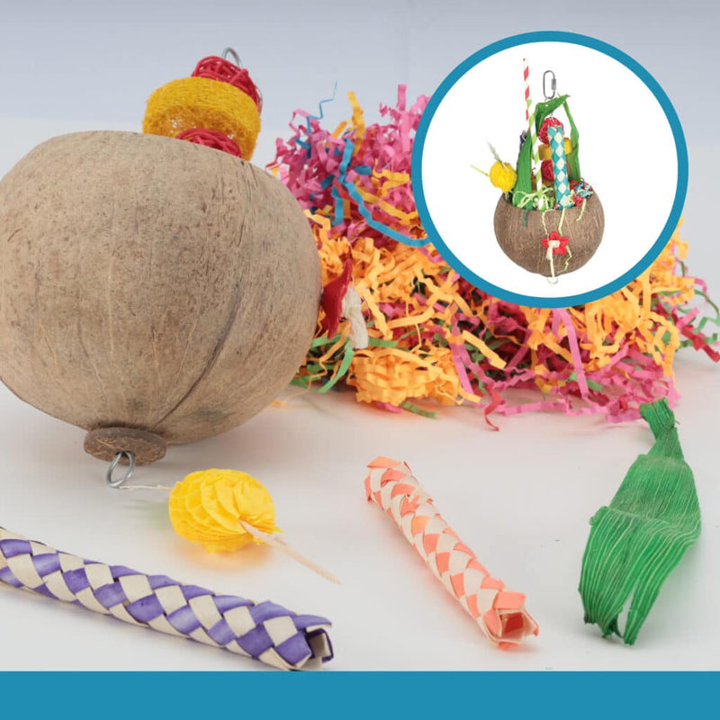 HARI Smart Play Enrichment Parrot Toy Colada - 81015
