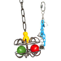 Stainless Steel and Aluminum Toys for Parrots, Parakeets, and Other Birds