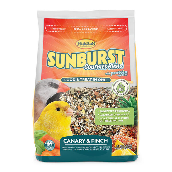 Higgins Sunburst Canary and Finch Seed - 2 lb