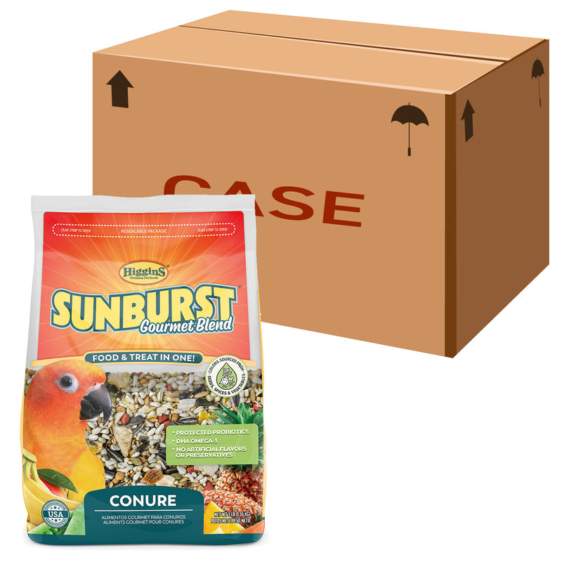 Multi-Bag Bundle - Sunburst Gourmet Conure Seed 3lb x 6

