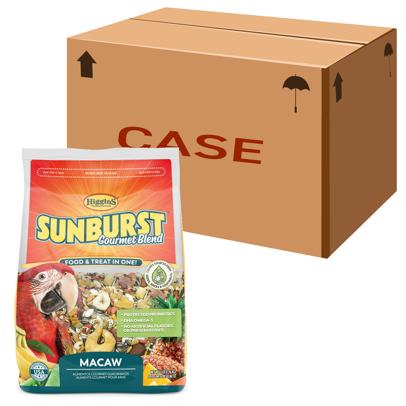 Multi-Bag Bundle - Sunburst Gourmet Macaw Seed 3lb x 6
