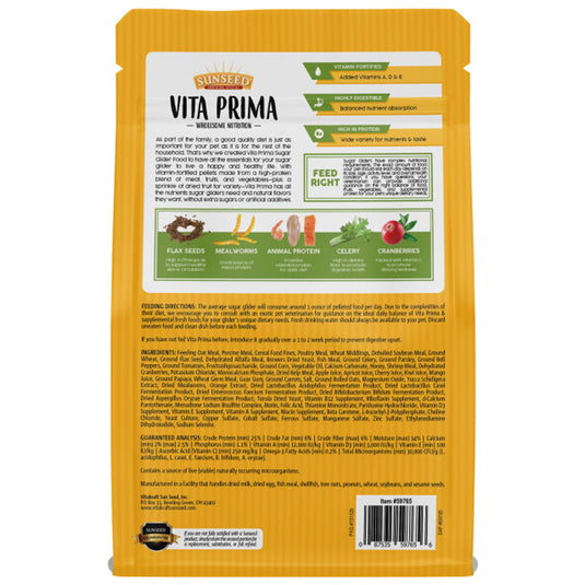 Sunseed Vita Prima Sugar Glider Food - 1.75 lb (793 g)