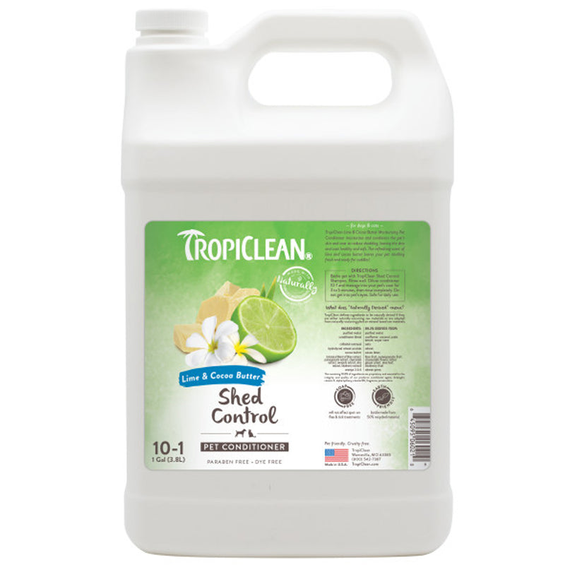 TropiClean Lime & Cocoa Butter Deshedding Conditioner
