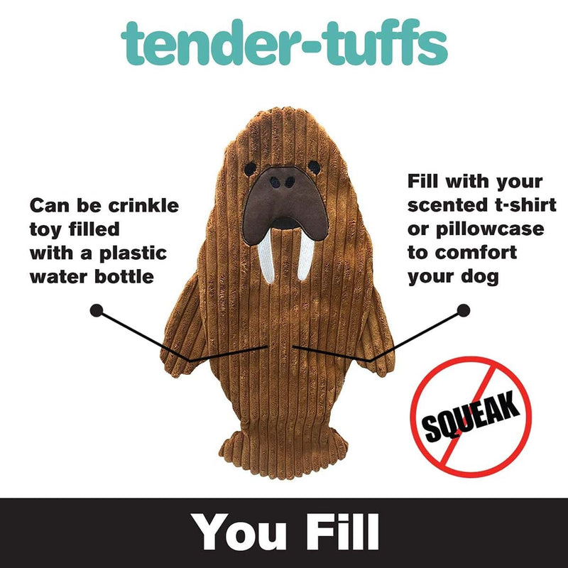 Tender-Tuffs You Fill Walrus Dog Toy
