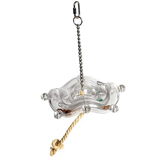 Creative Foraging Solutions Hanging Tilt-a-Wheel Parrot Toy