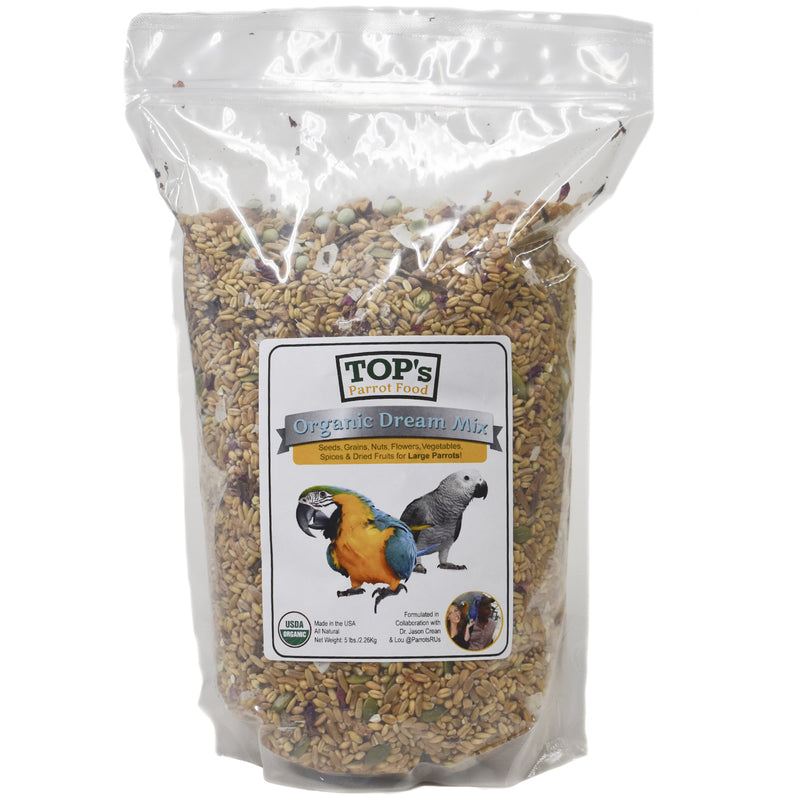 Tops Organic Dream Seed Mix - Large Parrot