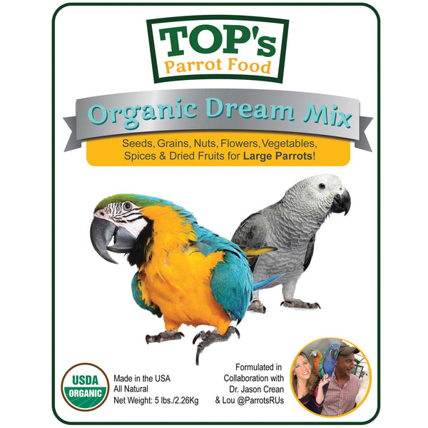 Tops Organic Dream Seed Mix - Large Parrot