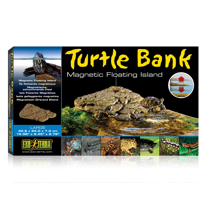 Exo Terra Turtle Bank - Magnetic Floating Island for Aquatic Turtles
